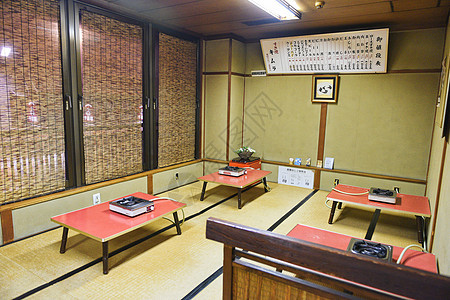 京都传统日式饭馆背景图片