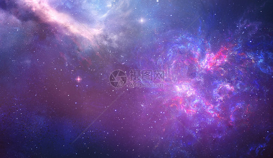 梦幻星空图片