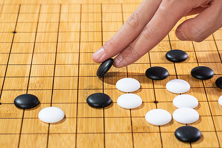 围棋下棋背景图片