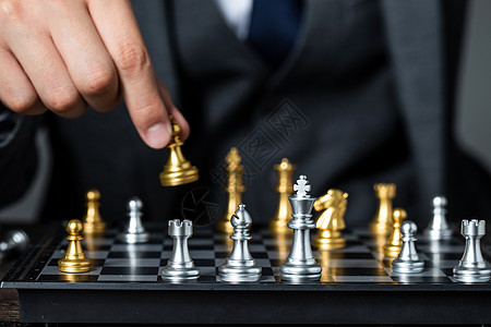 国际象棋商业策略高清图片