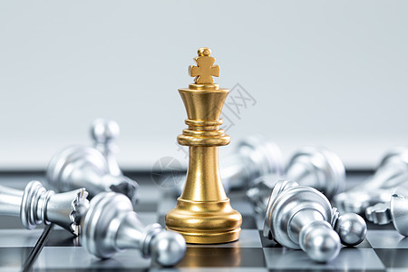 国际象棋棋局棋子高清图片