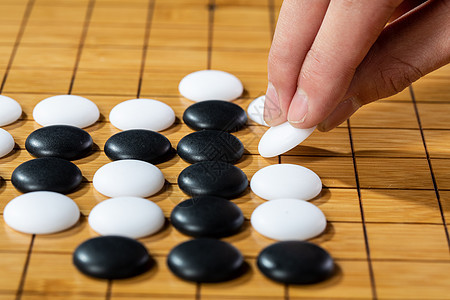 围棋下棋背景图片