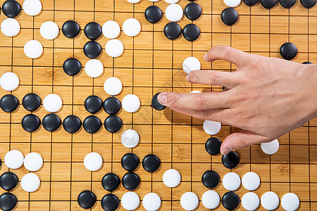 围棋下棋背景图片