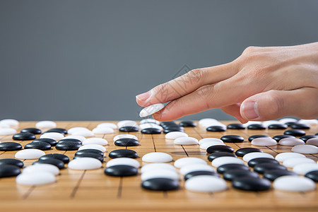 围棋下棋背景图片