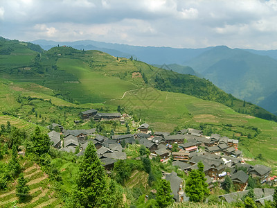 桂林龙脊梯田风光图片