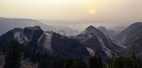 西安最美观光盘山路图片