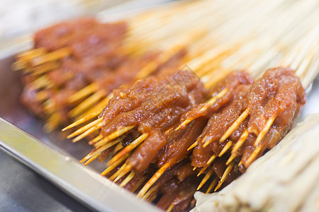 烤肉串食物素材图片