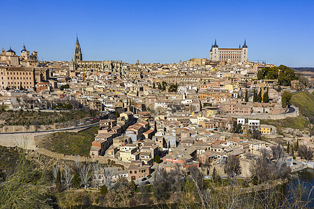 西班牙葡萄牙建筑群背景