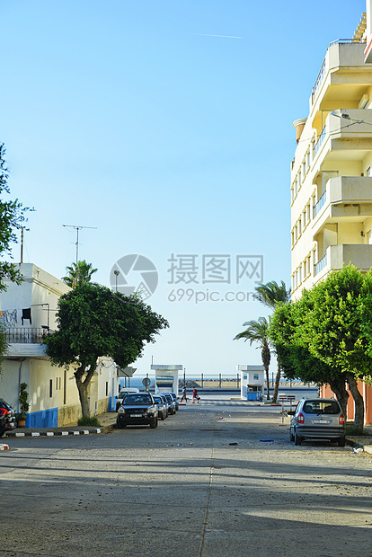 摩洛哥海滨城市丹吉尔图片