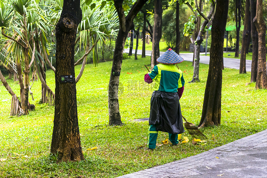 清洁员背景