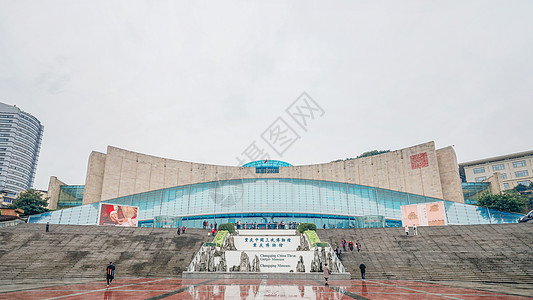 重庆博物馆背景图片