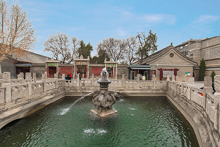 西安碑林博物馆内景观图片