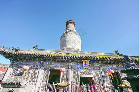 五台山大塔院寺高清图片