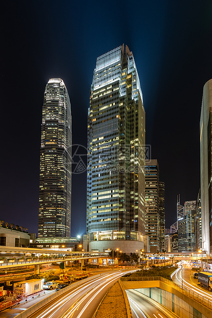 ‘~香港夜晚中环建筑  ~’ 的图片