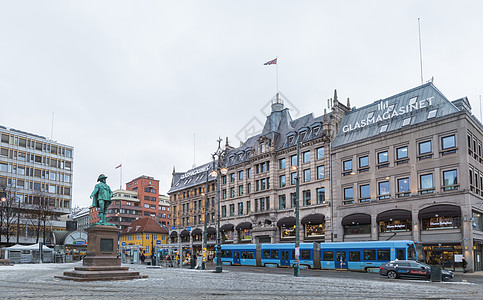 挪威首都奥斯陆城市风光高清图片