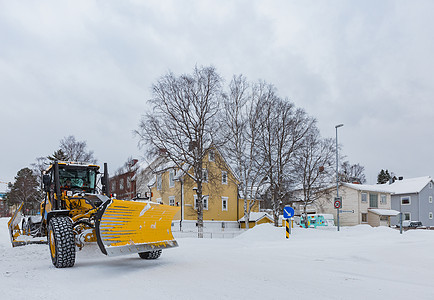 挪威著名旅游滑雪胜地纳尔维克城市风光图片