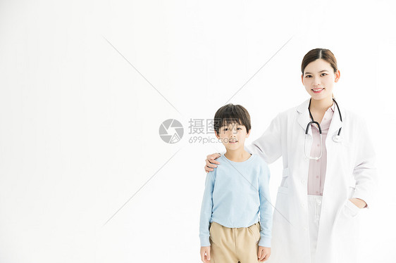 儿童和医生图片