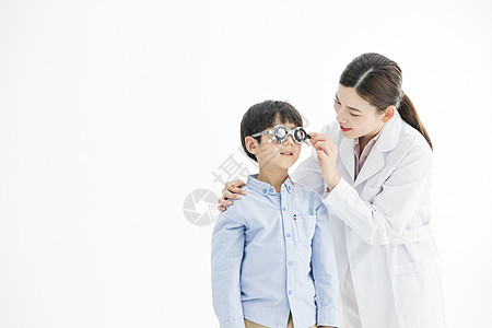 儿童视力检查背景图片