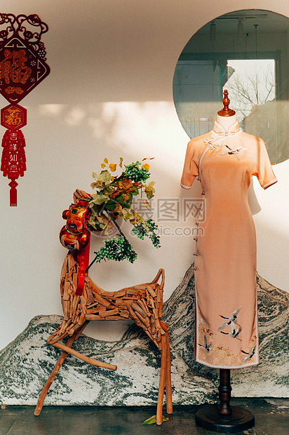 苏式旗袍图片