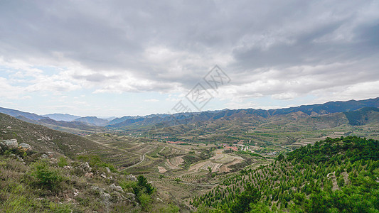 平型关战役遗址背景