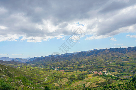 平型关战役遗址背景