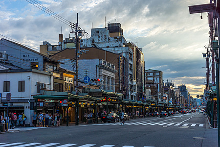 日本京都街景图片