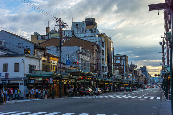 日本京都街景图片