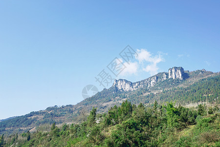 恩施大峡谷风景区风光高清图片素材