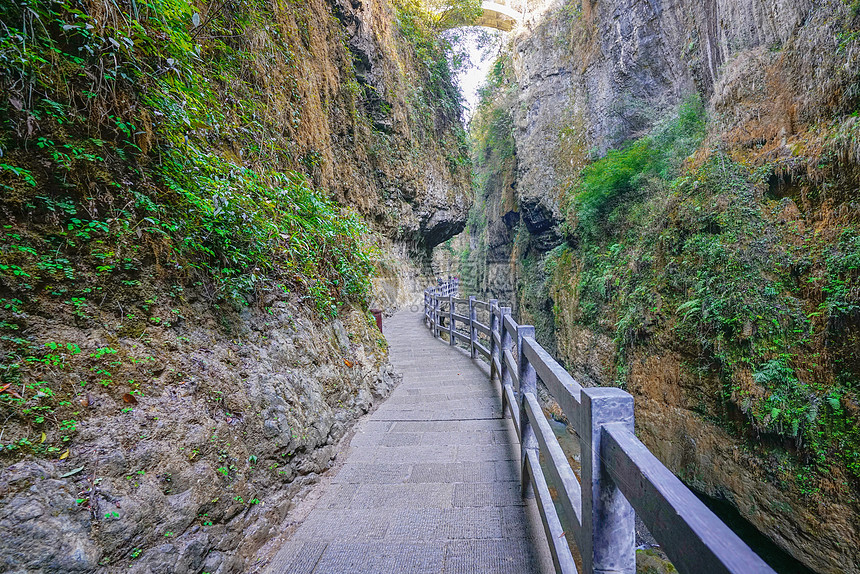 恩施大峡谷云龙地缝景区图片