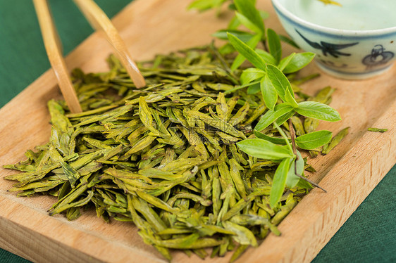 茶艺茶道春茶龙井绿茶图片