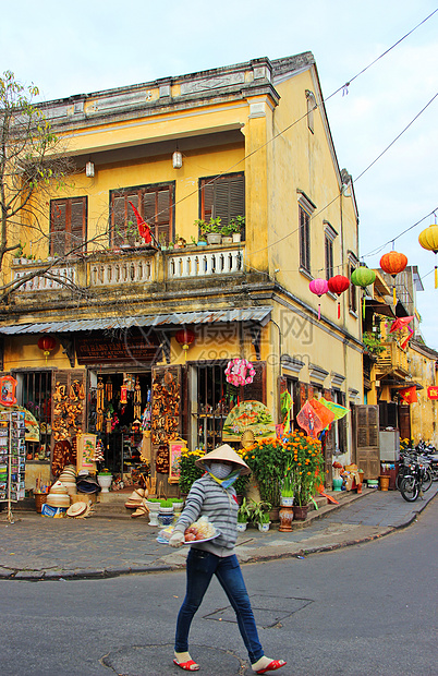 越南会安古城街景图片