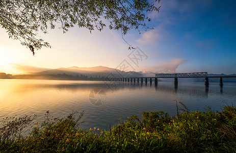 鸭绿江大桥背景