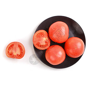 番茄维生素红黑色高清图片
