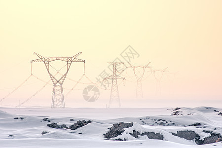 电力设备基础设施电塔输电线路背景图片