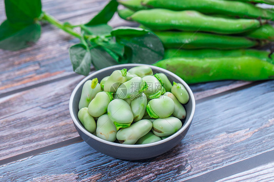 新鲜蔬菜蚕豆图片