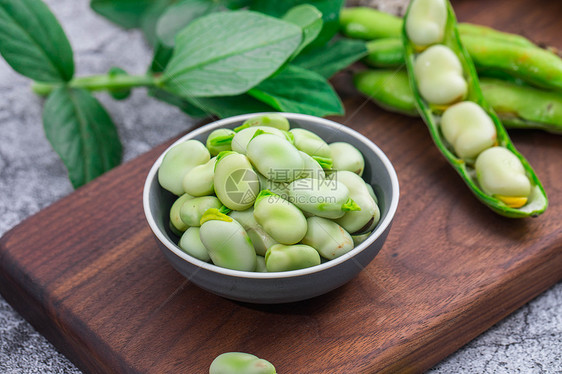 新鲜蔬菜蚕豆图片