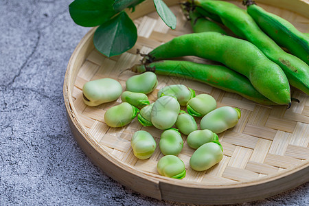 新鲜蔬菜蚕豆图片