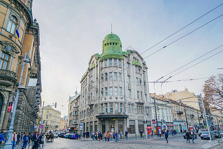 乌克兰利沃夫古典建筑图片
