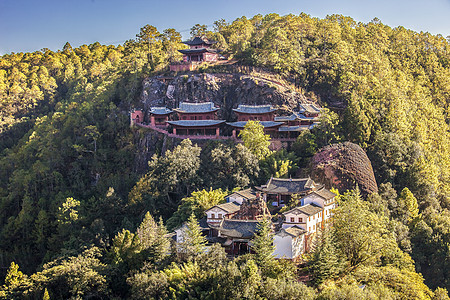 大理剑川石宝山石窟群图片