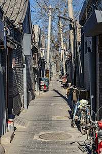 北京方家胡同高清图片