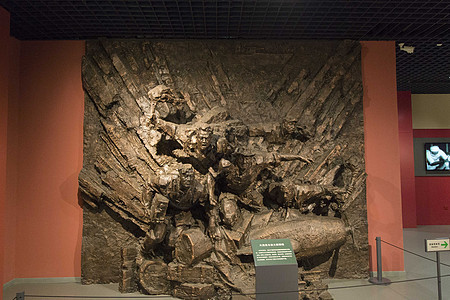 大连现代博物馆抗日战争主题雕塑（仅限媒体用图使用，不可用于商业用途）图片
