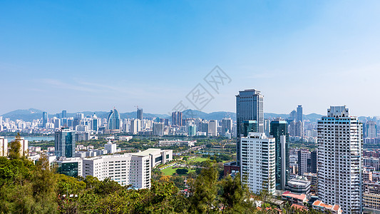 厦门城市风光背景图片