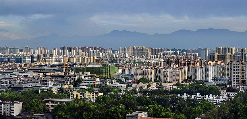 城市林立的高楼大厦图片