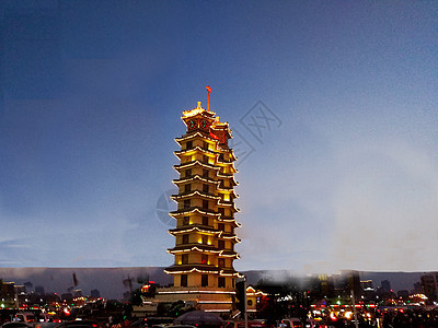 郑州二七塔背景图片