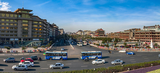 西安西大街街景图片