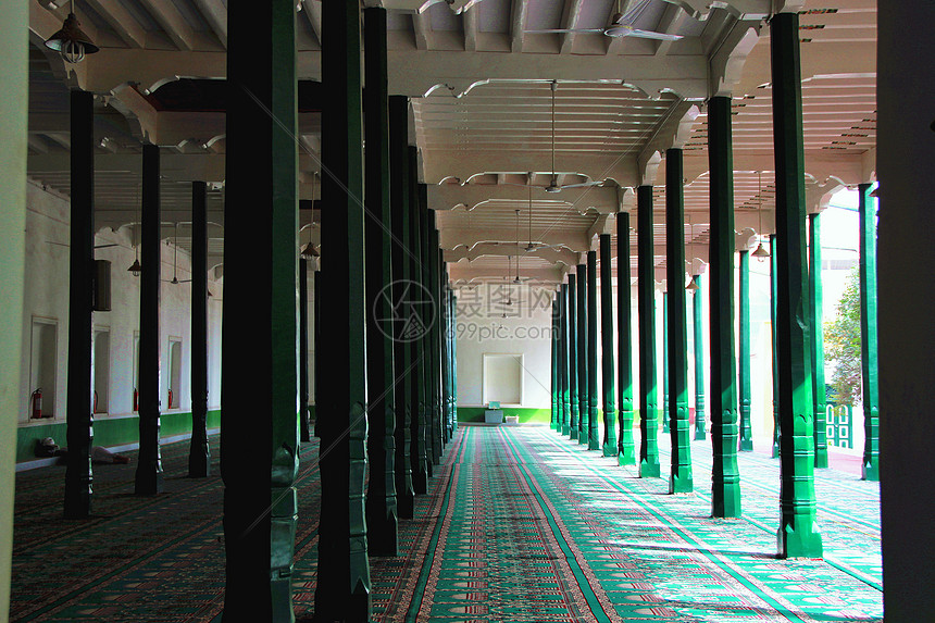 新疆喀什艾提尕尔清真寺图片