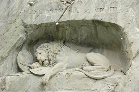 卢塞恩狮子纪念碑图片