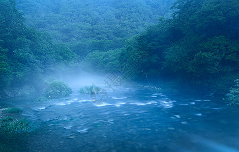 湖泊溪流图片