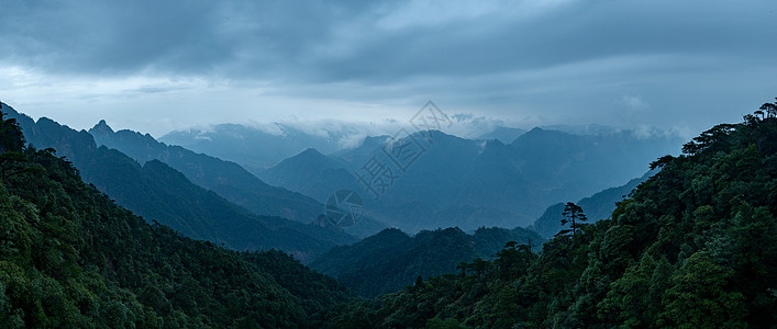 三清山全景图片