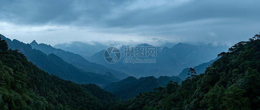 三清山全景图片